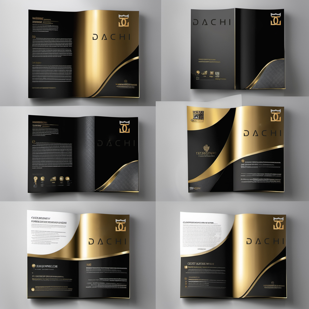 طراحی ساختار کلی بروشور