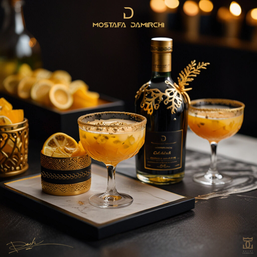 طراحی ظروف وشکلات، لیبل میوه اختصاصی پذیرایی(4 اصل آن) 2 provide drinks3